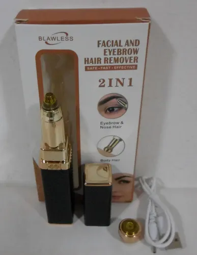 Depiladora Facial 2 En 1 Nariz Cejas Afeitadora Cara Mujer