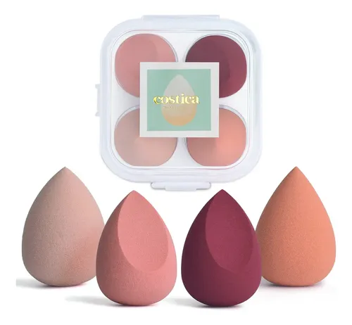 Costica – Juego De Esponjas De Maquillaje, Esponja De Belle. Color Rosa