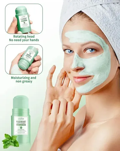 Mascarilla Facial En Barra Acne Te Verde Sadoer Anti Grasa