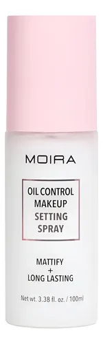 Spray Fijador De Maquillaje Moira Control De Aceite 100 Ml