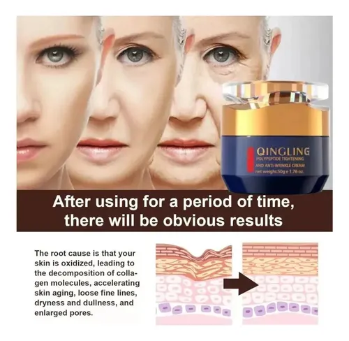 – Para Crema Antiarrugas Polipéptidos Qingling, Crema, 2026
