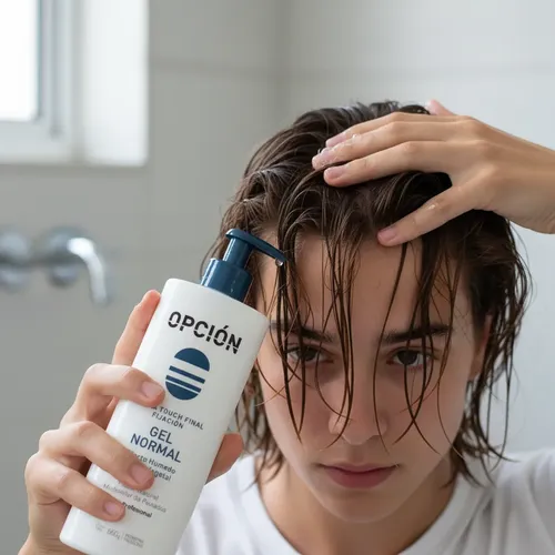 Gel Normal Opción Efecto Húmedo Fijación Natural X 660gr