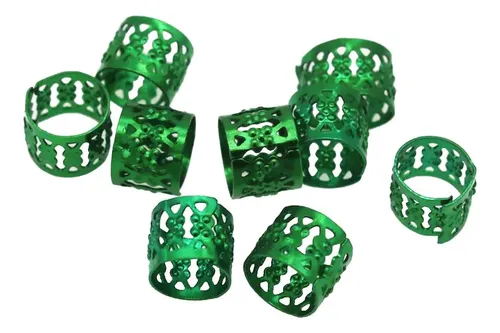 80 Piezas De Accesorios Trenzados Para Rastas Con Agujero De
