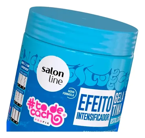 Salon Line To De Cacho Gelatina Efecto Intensificador 550gr