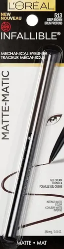 L’oreal Paris Delineador Mecánico Matte Brown 0.3g Marrón Oscuro Mate