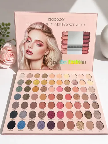 Paleta De Maquillaje Sombra De Ojos Profesional 70 Colores