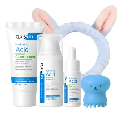 For Set De Regalo Hidratante Quiyum Ácido Hialurónico Yerhd