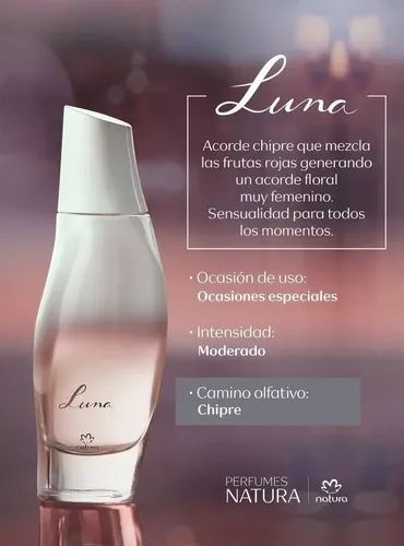 Natura Luna Deo-colônia 50 ml para mujer