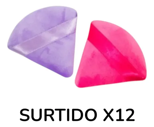 Set Esponjas Cisne De Maquillaje 12 Sets De 2 Con Packaging
