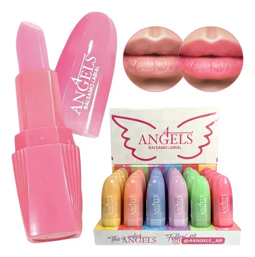 Balsamo Labial Magic Cambia Color Hidratante 4 Angels Makeup