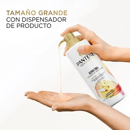 Shampoo Reparador Pantene Pro-V Miracles Keratina Repara y Protege 510 ml