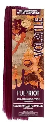 Pulp Riot Coloración Semipermanente Cabello Deep Wine