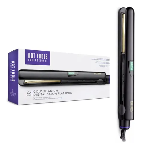 Planchita De Pelo Digital Profesional Titanio Hot Tools