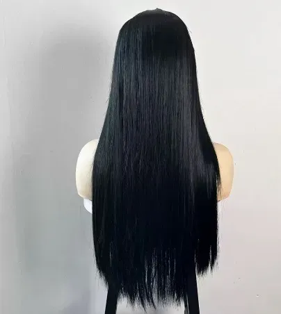 Pelucas De Pelo Largo Y Liso Para Mujer, Cobertura Natural P