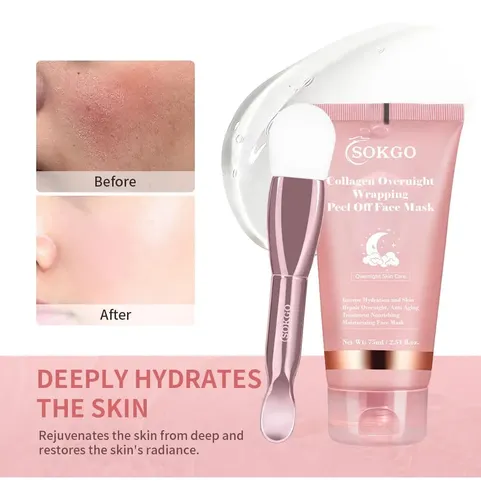 Máscarilla Facial Colágeno Hidartante 75 Ml