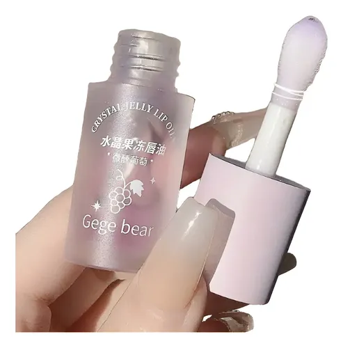 Gege Bear Crystal Jelly Lip Oil  Hidratante Gloss Bálsamo
