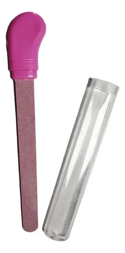 Lima De Uñas Diamantada Con Capuchón Ideal Cartera