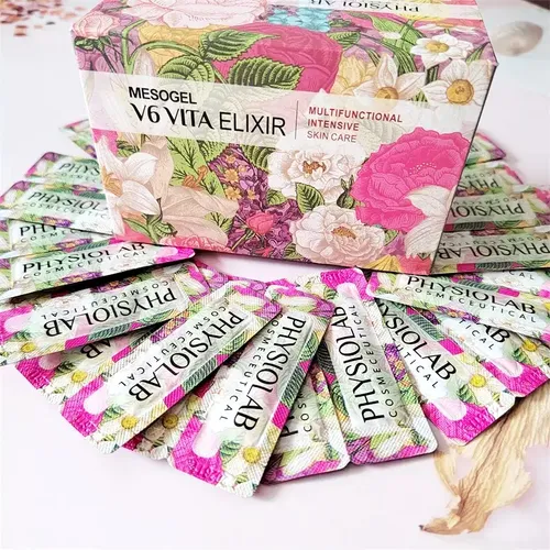 Caja) 100 Piezas Coreanas (1 Flor De Vitaminas Reparadoras M