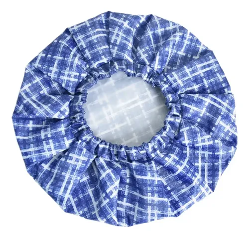 Gorro De Baño De Doble Capa, Gorro De Champú Grueso Con Band