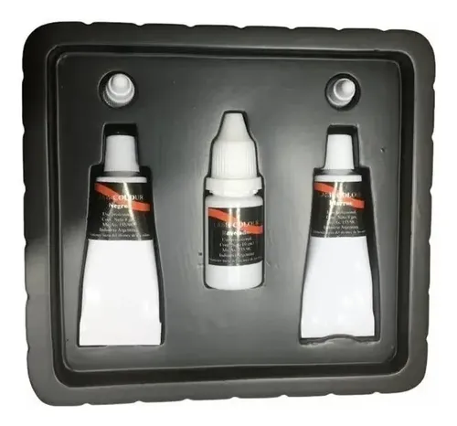 Kit Tinte Cejas y Pestañas Lash Colour Negro y Marrón Resistente Agua rinde 100 servicios