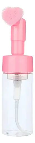 Botella P/espuma Con Cepillo Silicona Limpiador Facial 180ml