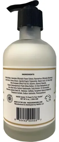Crema Hidratante Corporal Yasou 226.8g Sin Aroma Para Piel