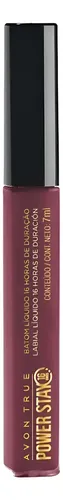 Avon Labial Mate Líquido Intransferible Stay Put Sangria 16h