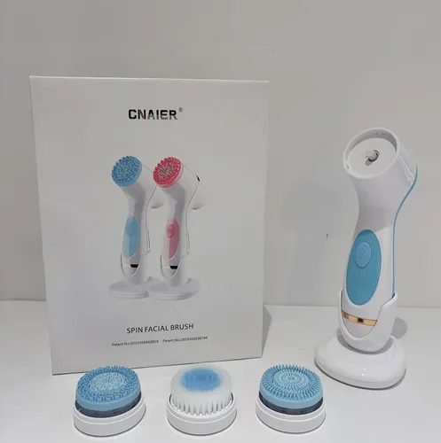 Limpiador Ultrasónico Eléctrico Con 3 Herramientas, Cepillo  Azul