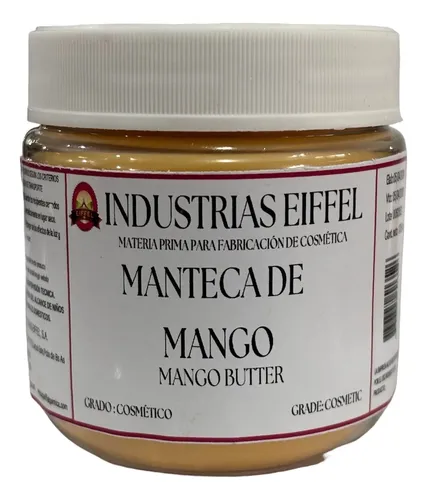 Manteca De Mango 500 Gr Grado Cosmético