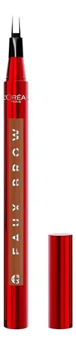 Lápiz De Cejas L’oreal Paris Faux Brow Castaño 1.18 Ml
