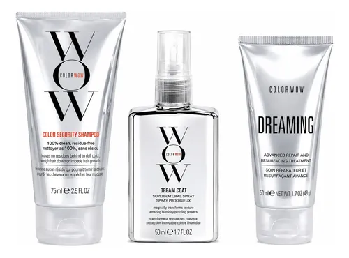 Wow Anti Frizz Dream Team Kit X3 Tratamiento Reparador