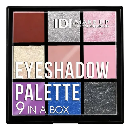 Idi Paleta Sombras Hipoalergénicas 9 In A Box