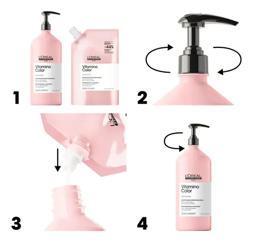 Loreal Shampoo Vitamino Color Refill X1000ml