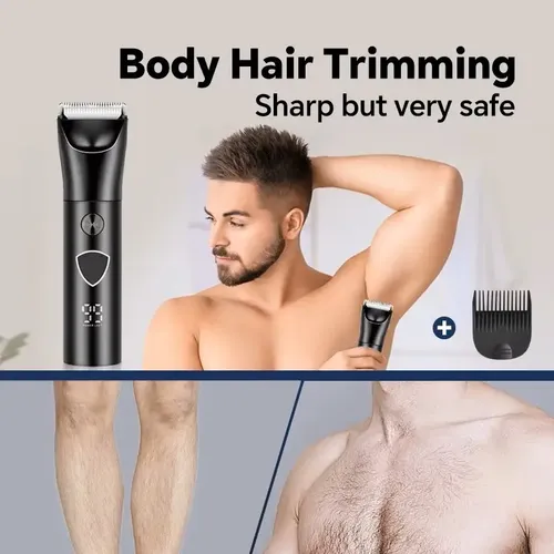 Corta Pelo Corporal Afeita Zonas Intimas Recargable Display