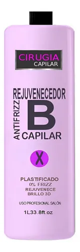 1 Litro Rejuvenecedor Capilar Brazilian Reparacion Brillo