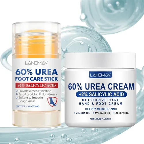 Kit 2 Productos Piel Extra Seca – Crema + Barra Urea 60%.