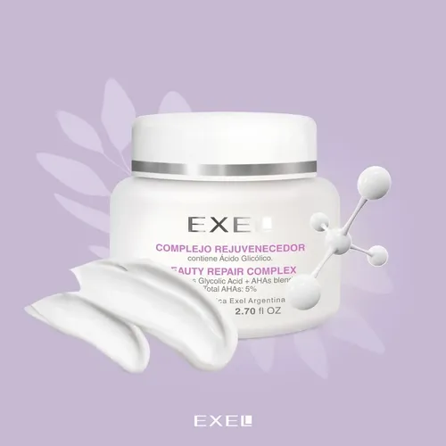 Crema Facial Complejo Rejuvenecedor Ac Glicolico Exel 80ml