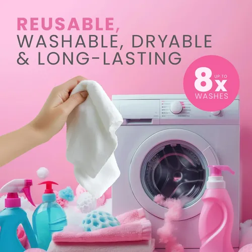 Toallas Desmaquillantes Raine Allure, 25 Unidades, Reutiliza