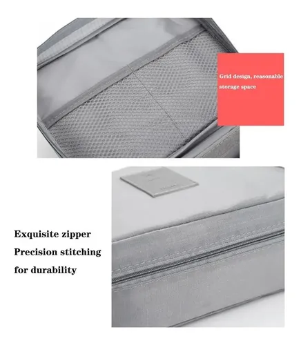 Neceser Porta Cosmeticos Bolso Organizador Baño Maquillaje