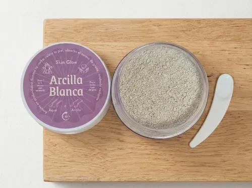 Mascarilla Facial Arcilla Blanca Caolin Pack Jabon De Arroz