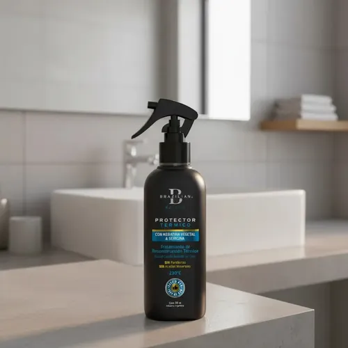 Protector Termico Brazilian Keratin Con Sericina Y Keratina