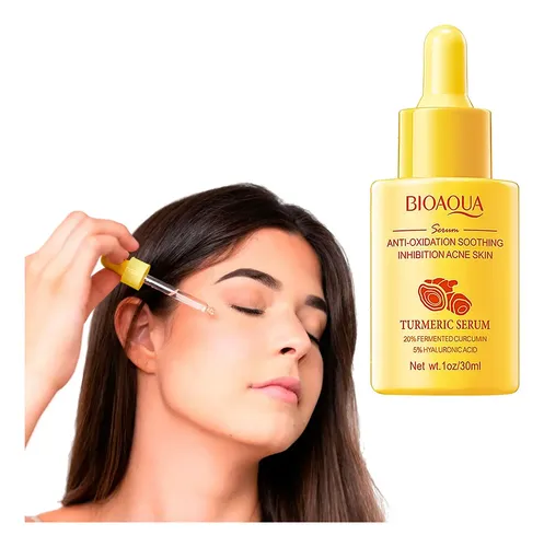 Sérum Facial Bioaqua Cúrcuma 30ml Todo Tipo Piel