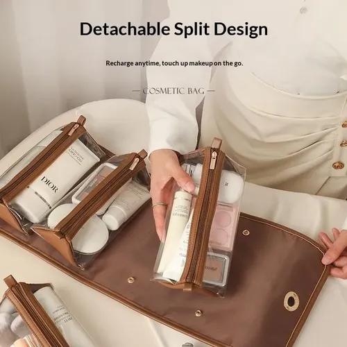 Neceser Desmontable 4 En 1, Bolso Organizador De Maquillaje