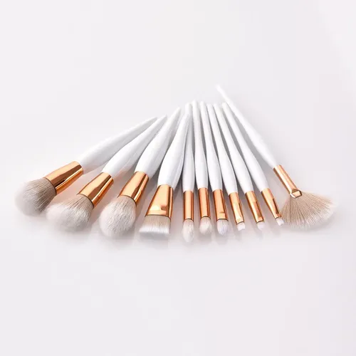 Set De 11 Brochas De Maquillaje