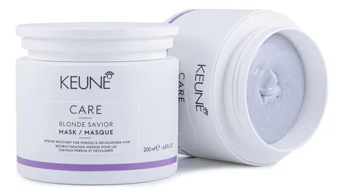Mascarilla Keune Care Blonde Savior Para Cabello Comprometid