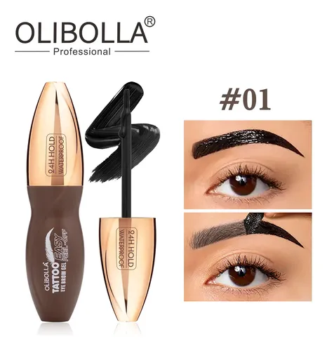 Gel Tint Cejas Efecto Tatuaje Larga Duración 4 Color Shades