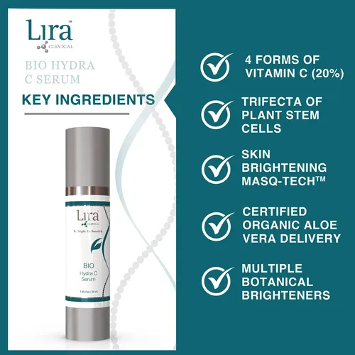 Sérum Lira Clinical Bio Hydra C Con Vitamina C 50 Ml Para Ro