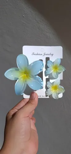 Broche De Pelo Flor Hawaiano