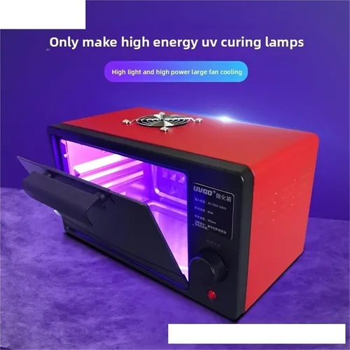 Cabina Uv 120w Led 365 405nm Para Resina Y Reparación