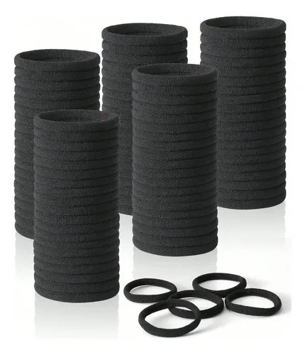 Cintas De Pelo Unisex, Estilo 01, Color Negro, 500 Unidades